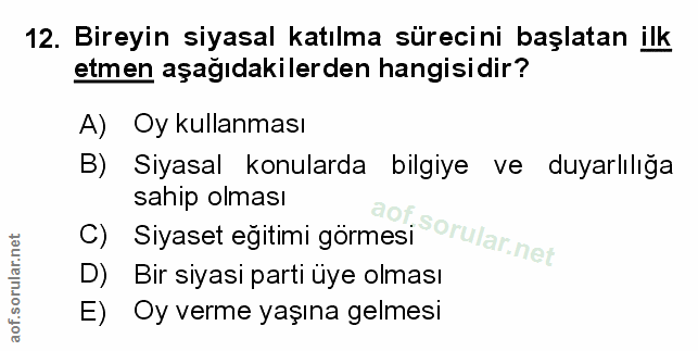 Soru 12