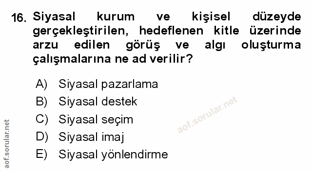 Soru 16