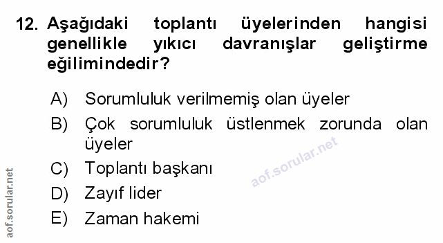 Soru 12