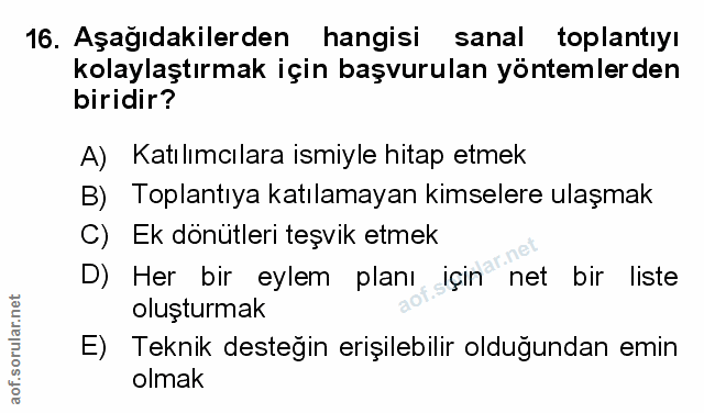 Soru 16