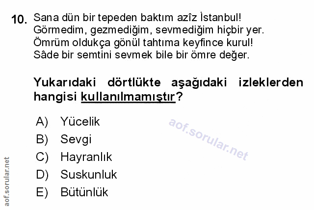 Soru 10