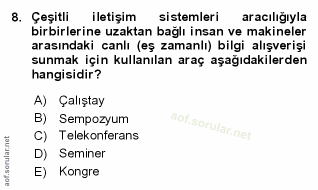 Soru 8