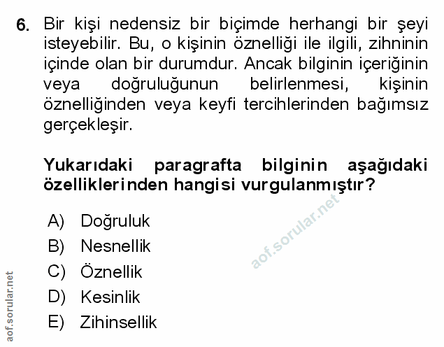 Soru 6