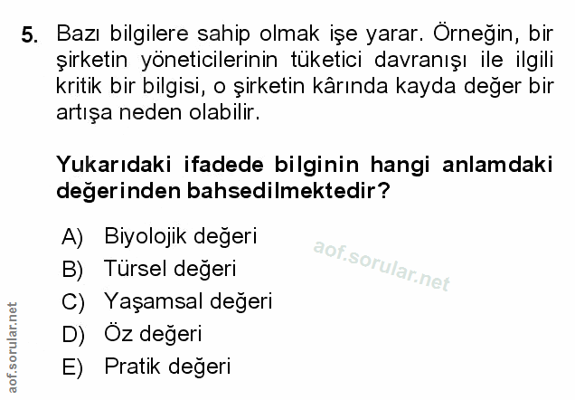 Soru 5