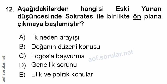 Soru 12