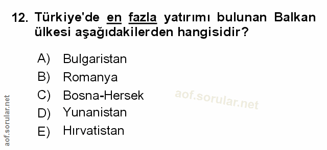 Soru 12
