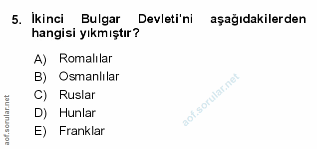 Soru 5