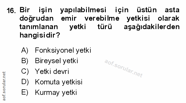 Soru 16