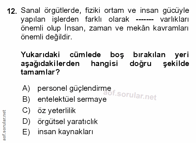 Soru 12