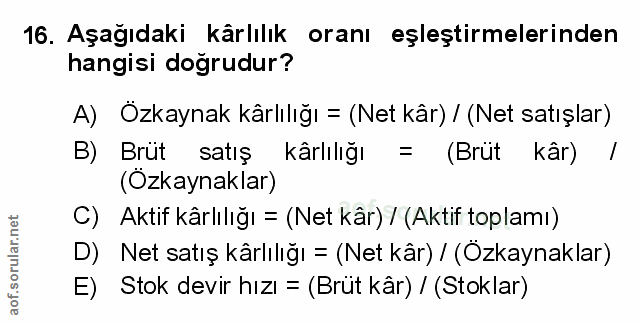 Soru 16