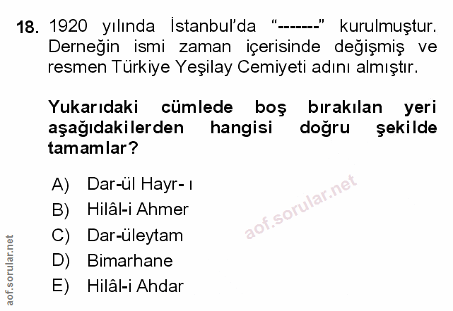 Soru 18
