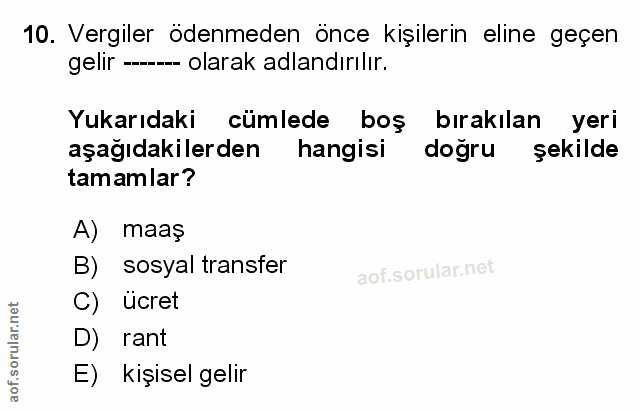 Soru 10