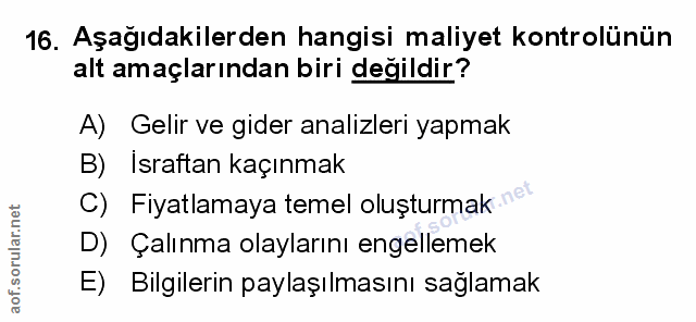 Soru 16