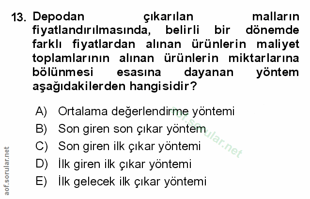 Soru 13