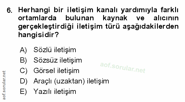 Soru 6