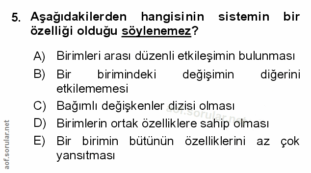 Soru 5