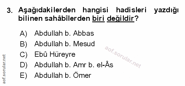 Soru 3