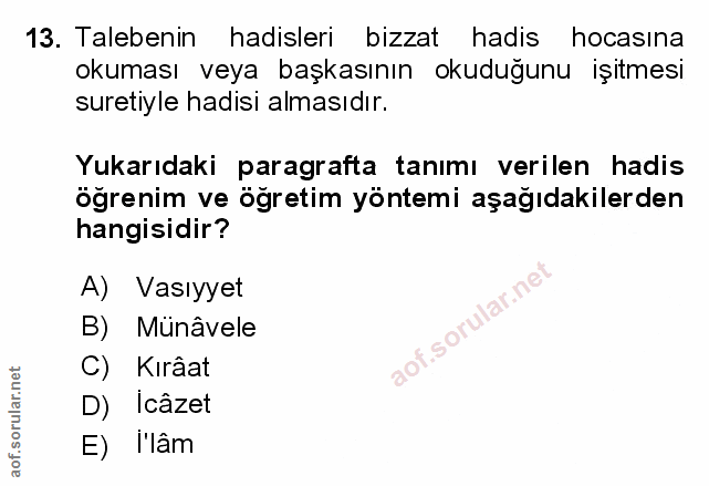 Soru 13
