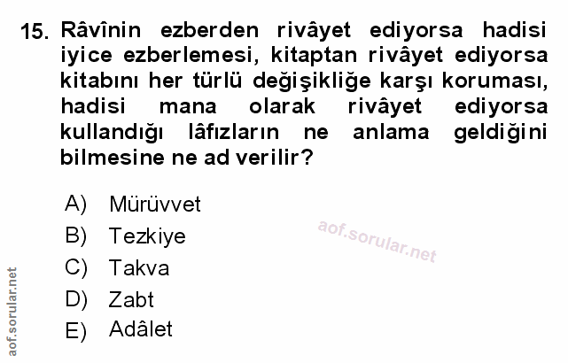 Soru 15