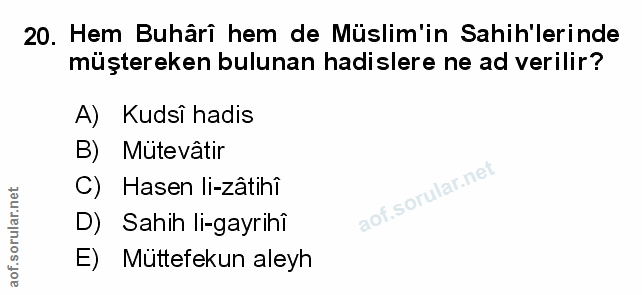 Soru 20