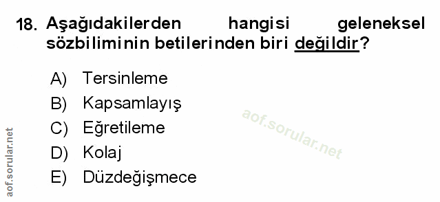 Soru 18