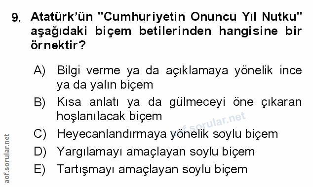 Soru 9