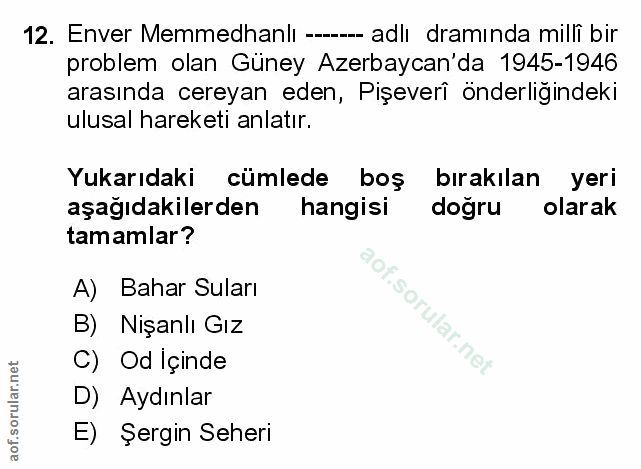 Soru 12