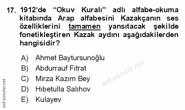 Soru 17