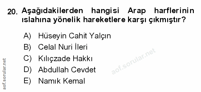 Soru 20
