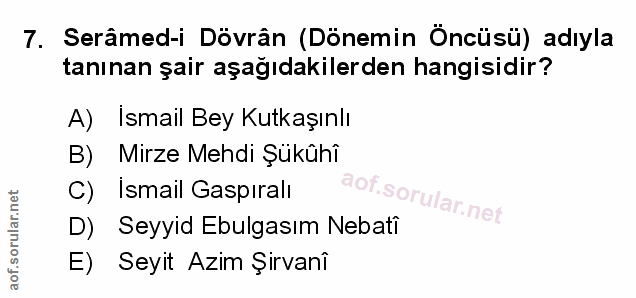 Soru 7