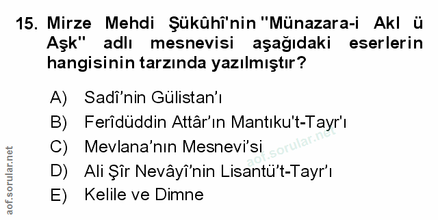 Soru 15