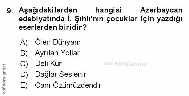 Soru 9