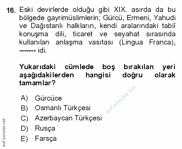 Soru 16