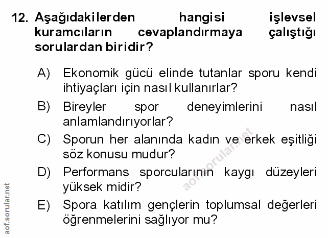 Soru 12