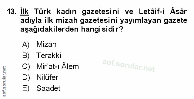 Soru 13