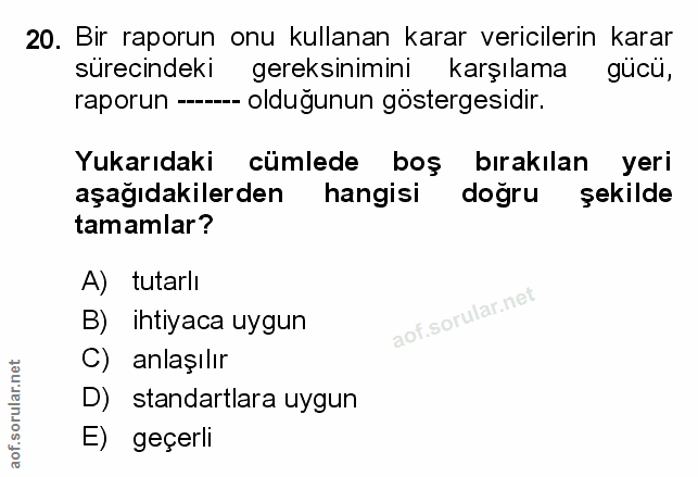 Soru 20
