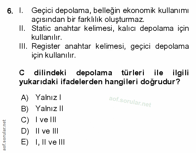 Soru 6