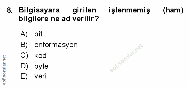 Soru 8