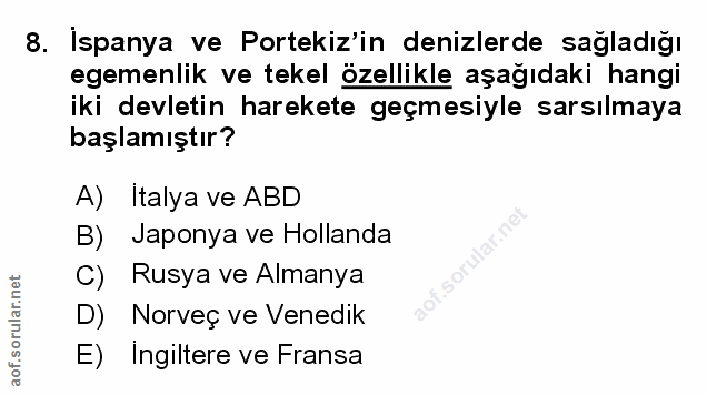 Soru 8