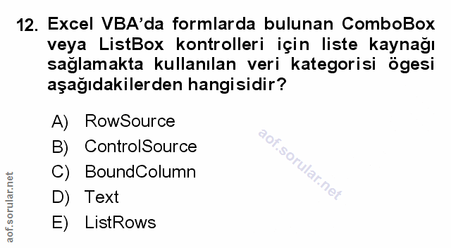 Soru 12