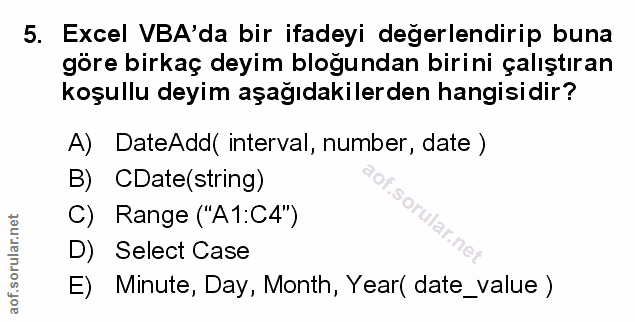 Soru 5