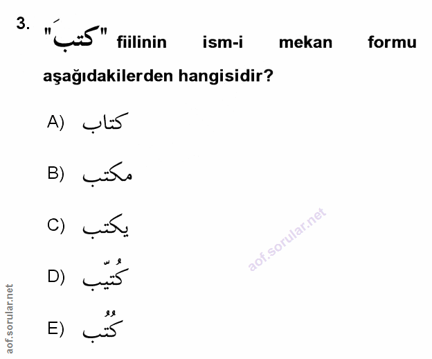 Soru 3