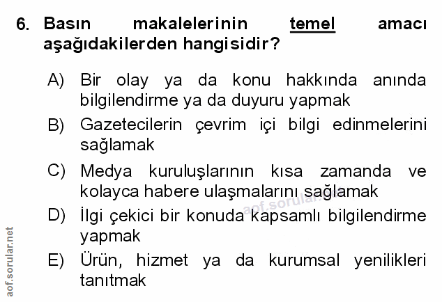 Soru 6