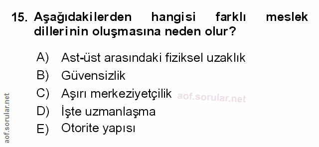 Soru 15