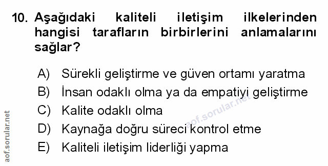 Soru 10
