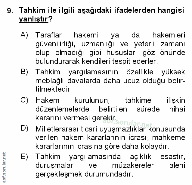 Soru 9