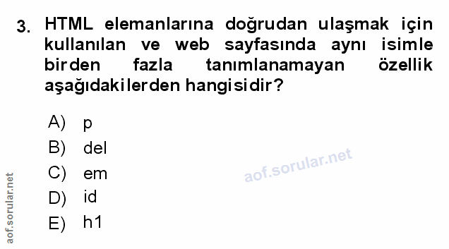 Soru 3