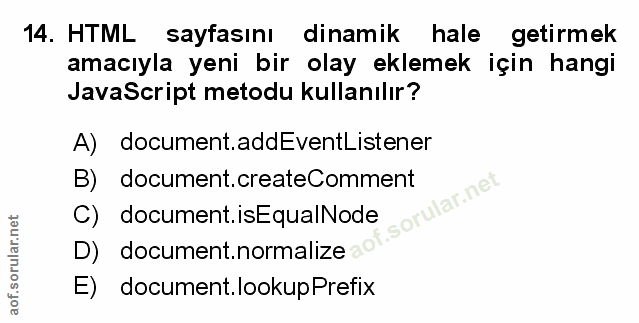 Soru 14