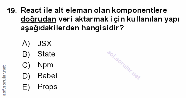 Soru 19