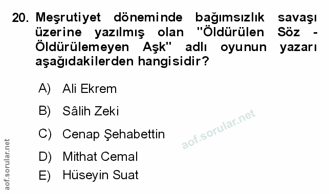 Soru 20